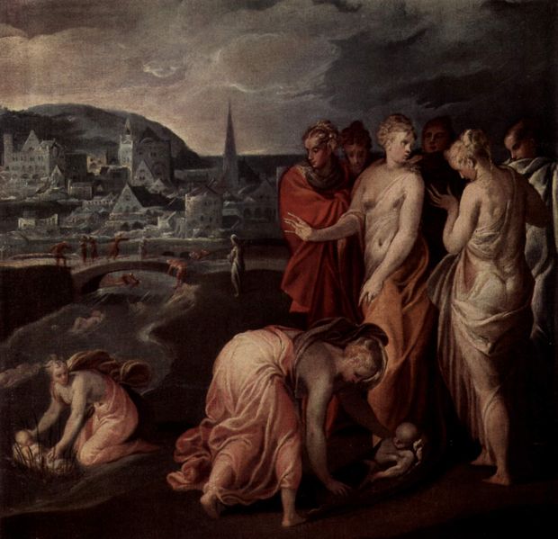 Pietro, Nicolo di Die Rettung Moses aus dem Wasser